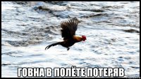  говна в полёте потеряв