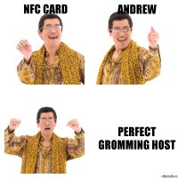 NFC Card ANDREW Perfect gromming host