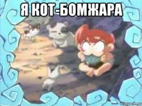 я кот-бомжара 