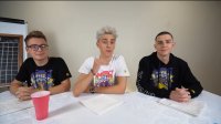 Создать мем А4 Кобяков и Глент