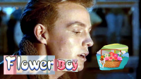 Создать мем Flower boy