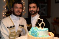 Создать мем Гомо Груз