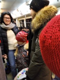 Создать мем Яжмать в метро