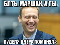 блть, маршак, а ты пуделя вчера помянул?