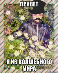 привет я из волшебного мира