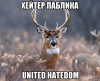 хейтер паблика united hatedom