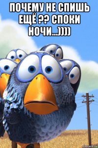 почему не спишь ещё ?? споки ночи...)))) 