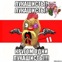 лукашисты! лукашисты! кругом одни лукашисты!!!