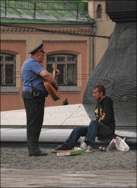 Создать мем Бомж