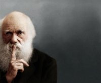 Создать мем Дарвин