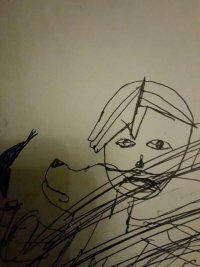 Создать мем Неудавшийся рисунок