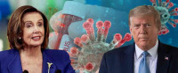 Создать мем Pelosi-trump