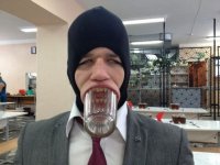 Создать мем Получеловек--а не не человек