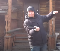 Создать мем Руслан Гительман БуууМ ха-ХХааа парень