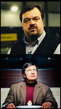Создать мем Соловьев и Уткин