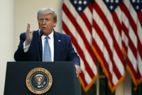 Создать мем Трамп-тыдыщ