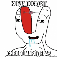 когда посадят сивого мародера?