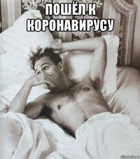 пошёл к коронавирусу 
