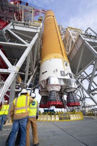 Создать мем Artemis Program - SLS Core Stage