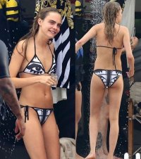 Создать мем Cara Delevingne - Mediterranean