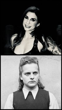 Создать мем Irma and Joanna