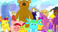 Создать мем Лунтик игрушки