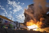 Создать мем Space Launch System - Booster Test