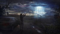 Создать мем UFO - Photographing