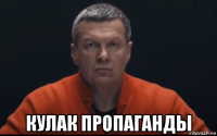  кулак пропаганды
