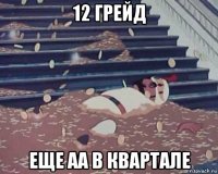 12 грейд еще аа в квартале