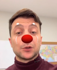 Создать мем Клоун Зеленский