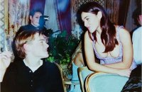 Создать мем Monica and Leo