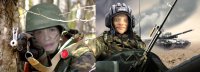Создать мем Против врага