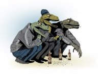 Создать мем Рашен гопники