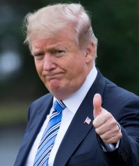 Создать мем Трамп
