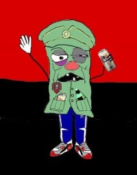Создать мем Ватник-правосек