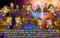  darcy and all of her clones: (all together at once at the same time in completely perfect unison simultaneously.) “ha, ha, ha, ha, ha, ha, ha, ha, ha, ha, ha, ha!!!!!!!!!!!! hey there!!!!!!!!!!!! now, can you all try to guess which one of me is the real me????????????!!!!!!!!!!!!”
