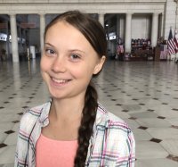 Создать мем Greta