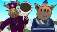 Создать мем Hogs Of War