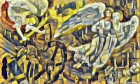 Создать мем Кубизм религиозного искусства