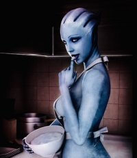 Создать мем Liara