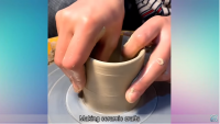Создать мем Making ceramic crafts