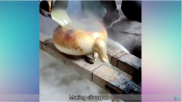 Создать мем Making silver art