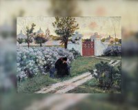 Создать мем Монах плачет и горюет