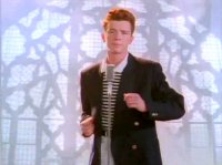 Создать мем Rickroll