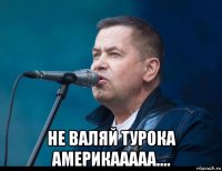  не валяй турока америкааааа....