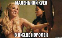 маленький хуек в пизде королек