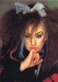 Создать мем Boy George
