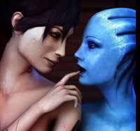 Создать мем Liara