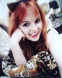 Создать мем Рыжая foxy